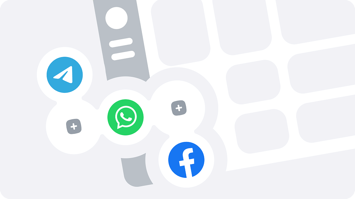 Как объединить чаты Viber, Whatsapp и Telegram в одном приложении